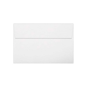 LUX Peel & Press Self Seal A9 Invitation Envelope 5 3/4" x 8 3/4" White 50/Pack (4895-WPP-50) - 1 of 1