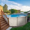 Aquarian Phoenix 21 Foot by 52 Inches Steel Frame Above Ground Swimming Pool, Pump and Ladder Kit with Sand Filter, Pool Liner, and Skimmer - 4 of 4