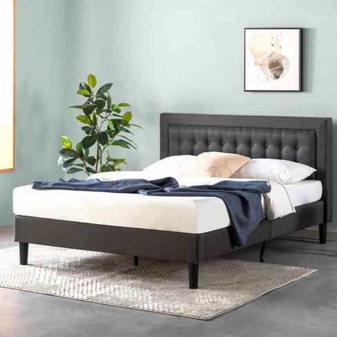 Zinus wingback platform discount bed