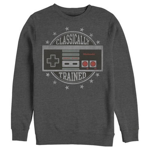 Men's Nintendo Classically Trained Sweatshirt - image 1 of 3