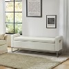 Jorge 59.1 Wide Storage Bench| ART OF LIVING DESIGNS - 2 of 4