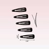 scünci Contour Hair Clips - 6pk - 4 of 4
