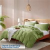 Nestl Soft Double Brushed Microfiber Duvet Cover Set with Button Closure - 2 of 4