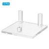 Unique Bargains Acrylic Elegant Design Sturdy and Durable Versatile Display Easel - 2 of 4