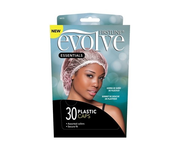Evolve Plastic Caps Assorted Colors - 30pk