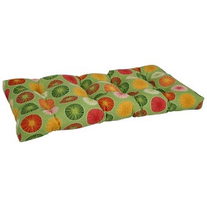 Blazing Needles, 42-inch by 19-inch Polyester Outdoor Tufted Loveseat Cushion - 1 of 2