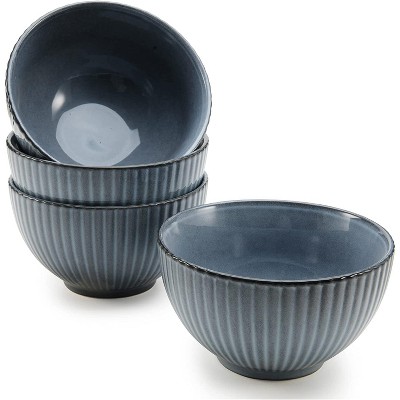 BESTKITTY 9.5'' Large, 42 Ounce Stoneware Salad Bowls For Kitchen...
