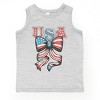 The Juniper Shop Coquette USA Bow Grunge Youth Tank Top - 2 of 4