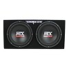 MTX TNE212D 12" 1200W Dual Loaded Subwoofer Box + 1500W Amplifier + Capacitor - 3 of 4
