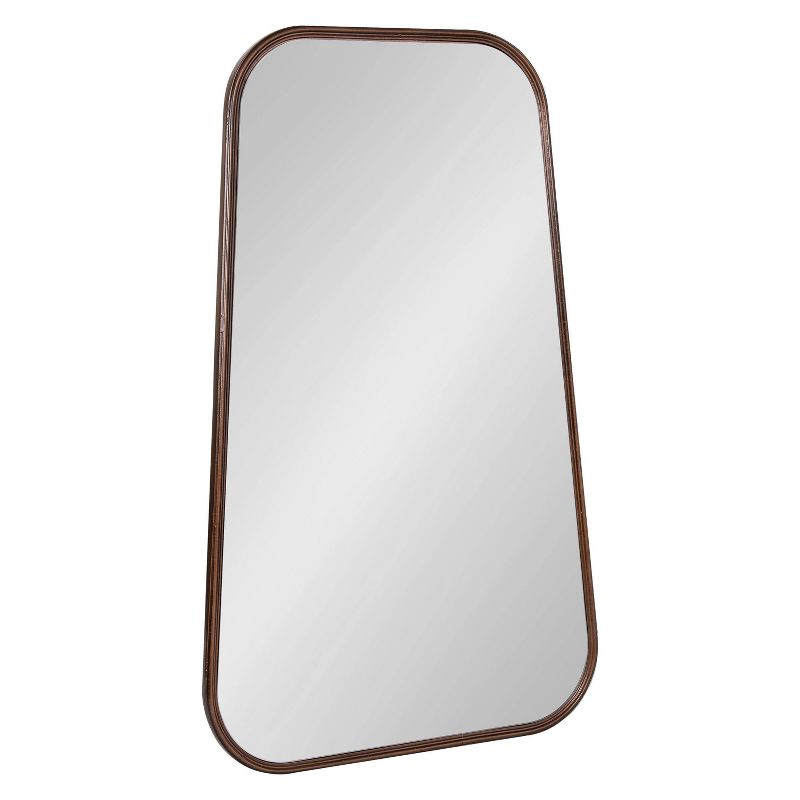 Caskill Framed Cowbell Wall Mirror - Kate & Laurel All Things Decor, 1 of 8