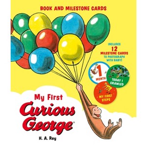 My First Curious George Milestone - by H. A. Rey (Board Book) - 1 of 1