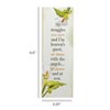 Dicksons My Struggles are Over Green Floral 6.5 inch Paper Bookmark Pack of 12 - 4 of 4