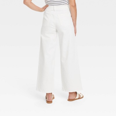 Women's High-Rise Sailor Wide Leg Ankle Jeans - Universal Thread' - image 2