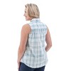Old Ranch Brands Women's Saguaro Smocked Button Front Tank - 2 of 4