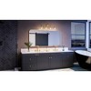 Urban Ambiance Luxury Vintage Bath Light 10.875''H x 33.5''W,  Olde Brass Finish,  Belfast Collection, UHP4173 - 2 of 4