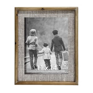 VIP Wood 18 in. Brown 11x14 Photo Frame - 1 of 2