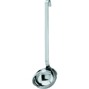 Rosle Stainless Steel Ladle With Hook Handle and Pouring Rim, 1.4-ounce - 1 of 1
