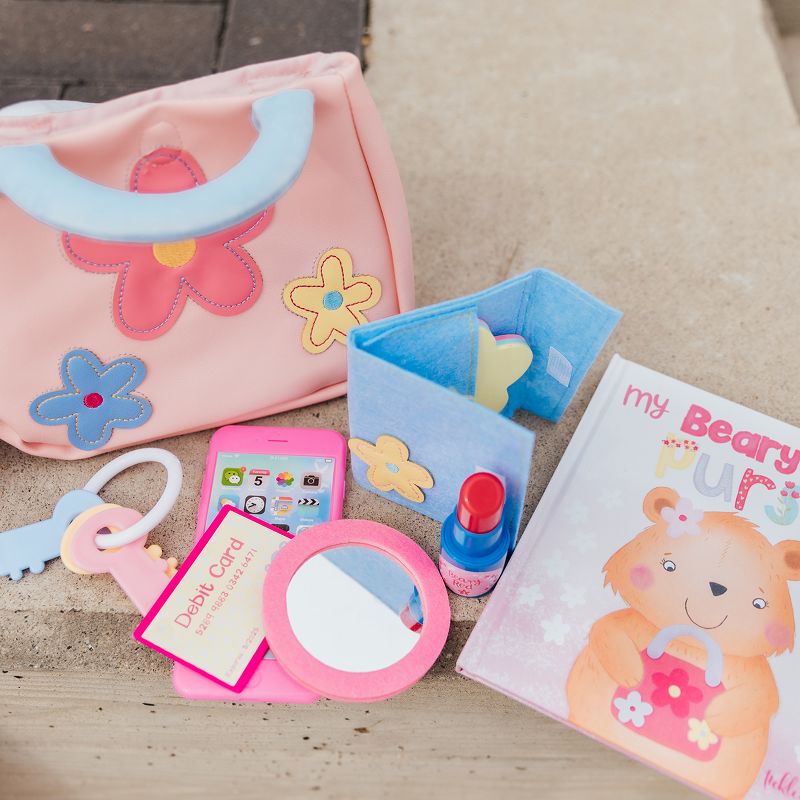 Tickle & Main My Beary First Purse, 9-Piece Gift Set Includes Purse, Storybook, and Accessories for Toddlers Ages 1-4 Years Old, 4 of 6