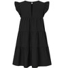 Maternity Dresses Casual Babydoll Dress Sleeveless Ruffle Sleeve Crew Neck Loose A-Line Flowy Tiered Tunic Mini Dress - 2 of 3