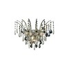 Elegant Lighting Victoria 3 light Chrome Wall Sconce Clear Royal Cut Crystal - 3 of 4
