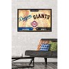 Trends International MLB Rivalries - Los Angeles Dodgers vs San Francisco Giants Framed Wall Poster Prints - 2 of 4