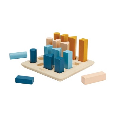 Plantoys| Geometric Peg Board - Orchard