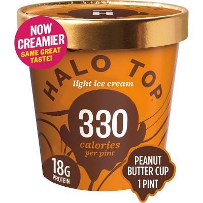 Halo Top Peanut Butter Cup Ice Cream - 16oz