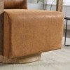 Okak Accent Chairs for Bedroom, 30.3"W Swivel Modern Upholstered Accent Chair with Solid Wood Armrests and 360 Degree Comfy Lounge Reading Chair - 4 of 4