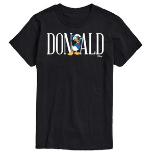 Men's - Disney - Simple Donald Font Short Sleeve Graphic T-Shirt - 1 of 4