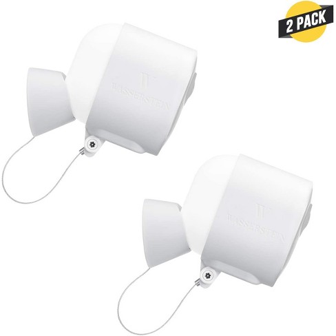 Wasserstein Protective And Security Cover For Arlo Ultra, Ultra 2, Pro 3 And Pro 4 Camera (2 Pack, White) : Target