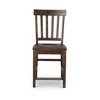 Steve Silver Set of 2 Cayla Counter Height Barstools Dark Oak: Wood Frame, Slat Back Design, CSA Certified - 2 of 4