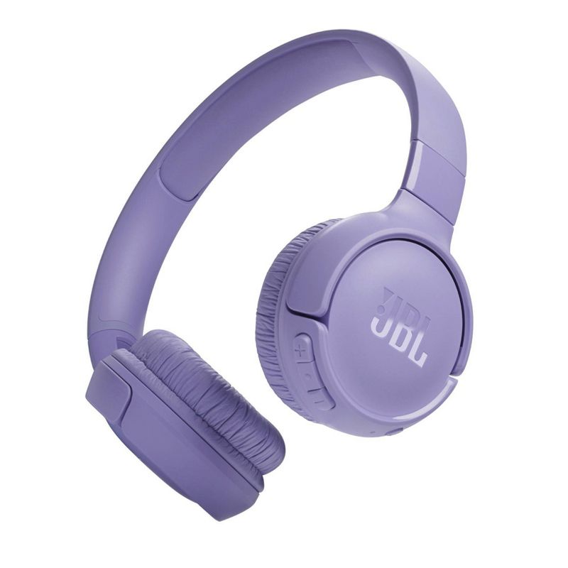 JBL Tune 520BT Bluetooth Wireless On-Ear Headphones - Purple, 1 of 9