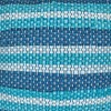 Saro Lifestyle Striped Chindi Throw Pillow With Down Filling - image 3 of 3