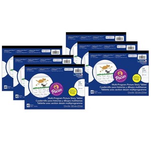 Pacon Multi-Program Handwriting Tablet 40 Sheets 6/Pack (PAC2483-6) - 1 of 2