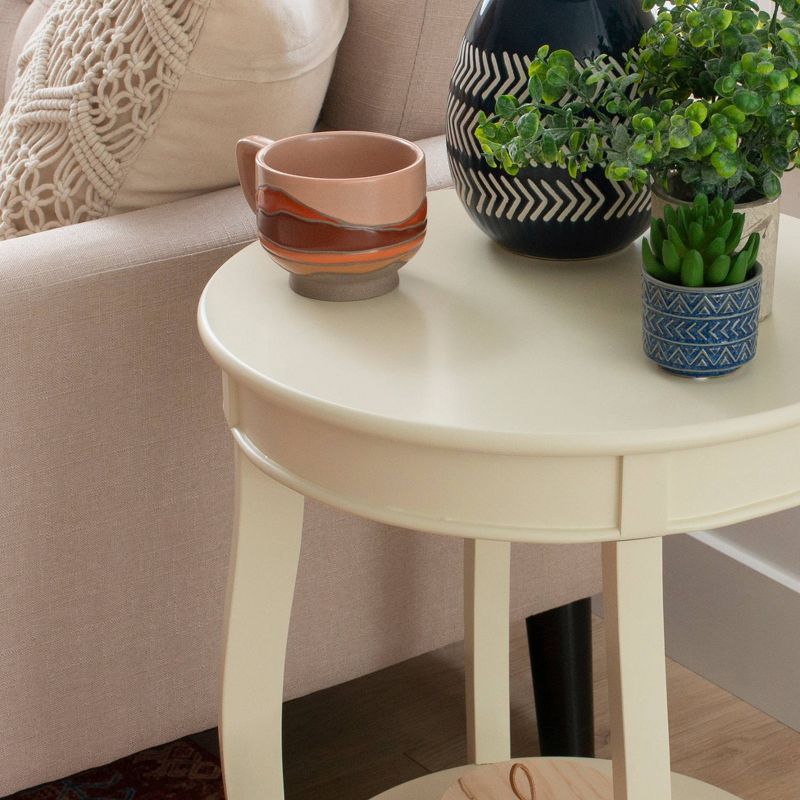 Lindsay Round Table with Shelf - Powell, 6 of 12