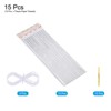Unique Bargains Party Tassel Garland Banner Paper Tassels DIY for Wedding 15 Pcs - 3 of 4