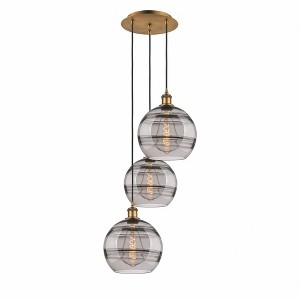 Rochester - 3 Light Cord Hung Multi Pendant In Industrial Style-35.63 Inches Tall and 16.5 Inches Wide - 1 of 1