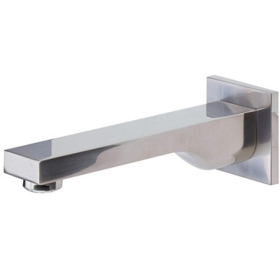 ALFI AB9201-BN Brushed Nickel Wallmounted Tub Filler Bathroom Spout