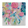 Trademark Fine Art -Farida Zaman 'Summer Pink Floral' Canvas Art - 2 of 4