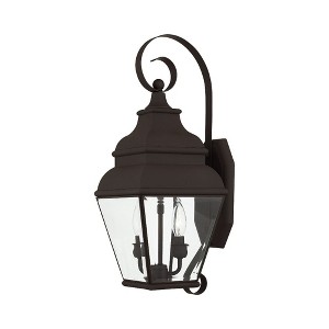 Livex Lighting Exeter 2 - Light Wall Light in  Bronze - 1 of 2