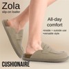 CUSHIONAIRE Zola Women’s Penny Clog Mule – Suede Slip-On with Memory Foam, Cork Footbed & Flexible Outsole - 2 of 4