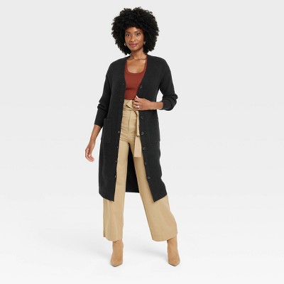 Ocho de oro Long coat discount 64% WOMEN FASHION Coats Basic Black M 