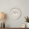 Creative Products You Are My Home 20 x 20 Round White Framed Print - 4 of 4