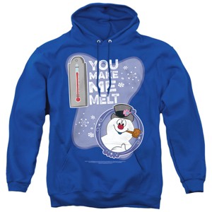 Frosty The Snowman Melt Adult Pull-Over Hoodie - 1 of 4