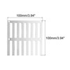 Unique Bargains Stainless Steel Square Corrosion-resistant Bathroom Drain Strainer - 2 of 4