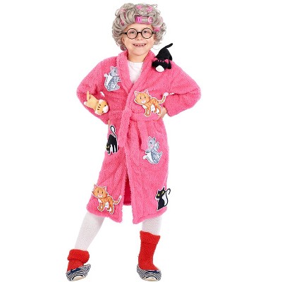 kids pink cat costume