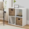 4-Cube Storage Organizer Bookshelf -stylish Storage Organizer Book Case for Home Bedroom Office, Easy Assembly, Modern Bookcase - 2 of 4