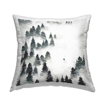 Stupell Industries Aerial Winter Ski Slopes, 18 x 18