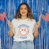 Simply Sage Market S.W.Smiley America Vibes Smiley Face Short Sleeve Tee - 2 of 4