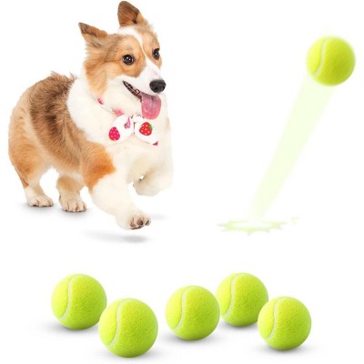 6 Pack Mini Tennis Balls for Pet Playing Fecth